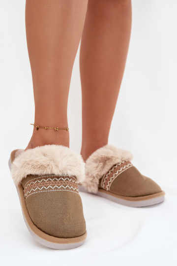 Plätud  karusnahaga I Haftem Rohelist värvi Devianne 2