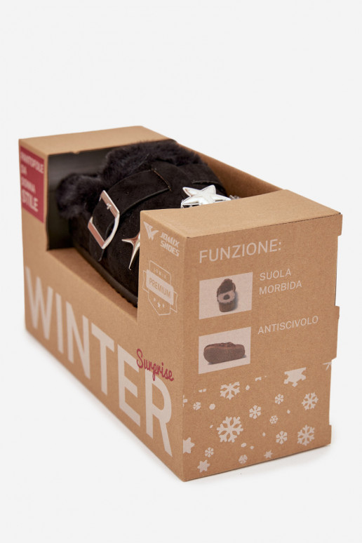 Plätud   I neetide ja pandlaga voodriga karusnahaga Must Thalora