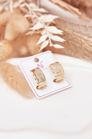 saapad koos stiilsete detailidegai  Stal Chirurgiczna säravate kristallidega Kuldset värvi 2