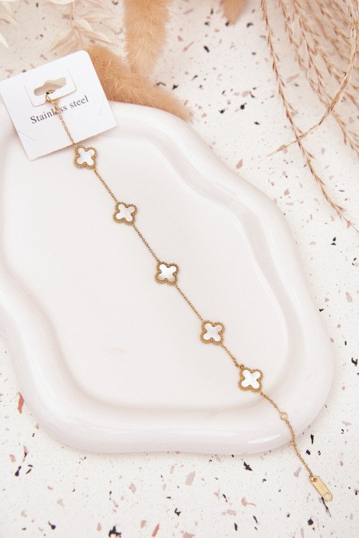 Käevõru  Stal Nierdzewna Kuldset värvi-Perłowa