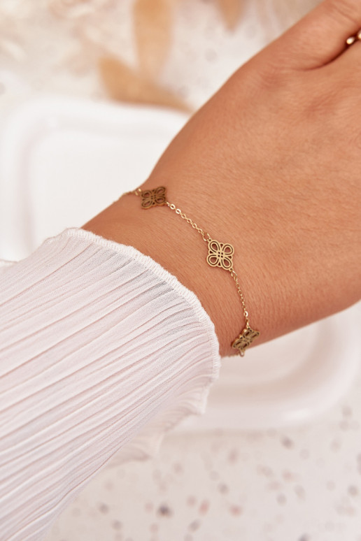 Käevõru roostevabast terasest  Kuldset värvi