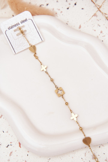 Käevõru roostevabast terasest  Kuldset värvi 2