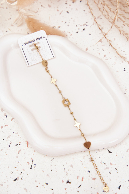 Käevõru roostevabast terasest  Kuldset värvi