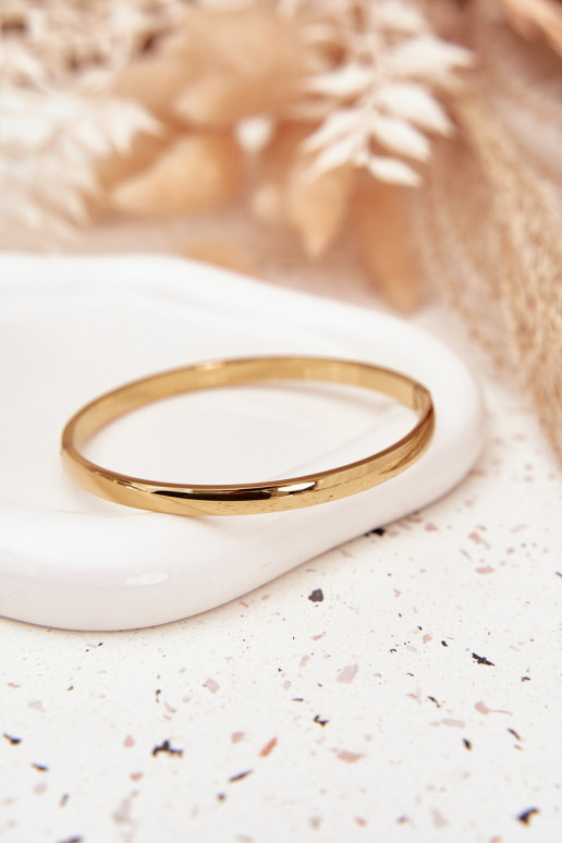 Gładka Käevõru roostevabast terasest Kuldset värvi