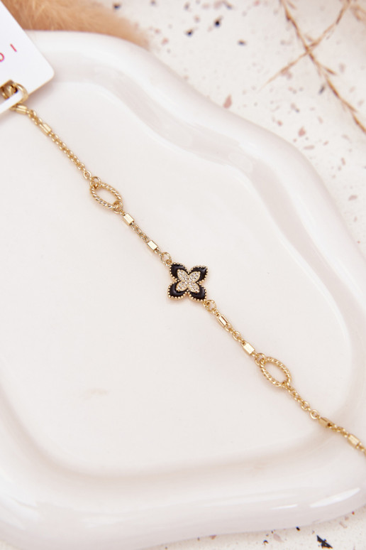 Käevõru Z Koniczynką Stal Chirurgiczna Kuldset värvi