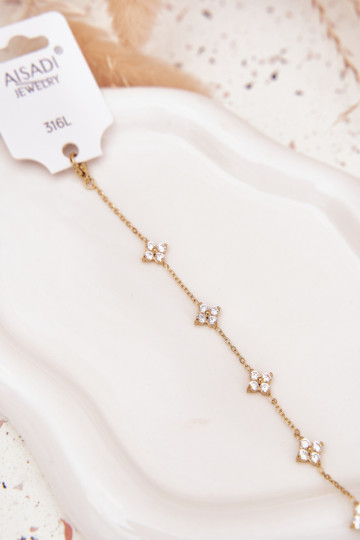 Käevõru Z uszkami Stal Chirurgiczna Kuldset värvi 2