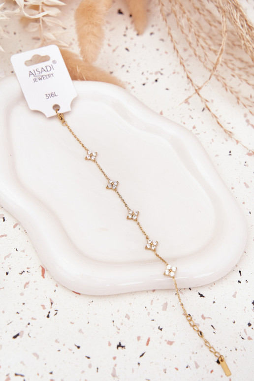 Käevõru Z uszkami Stal Chirurgiczna Kuldset värvi