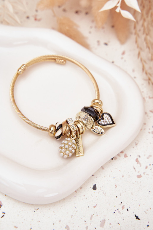 Käevõru z Zawieszkami Charms Kuldset värvi