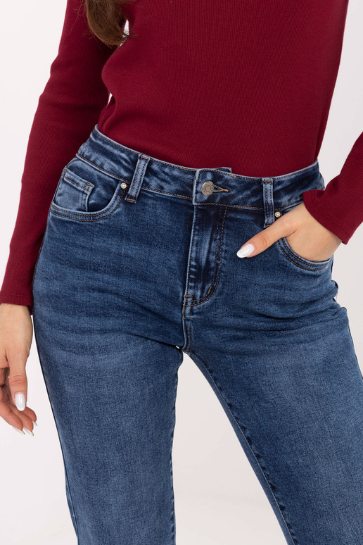 Tumesinised teksapüksid