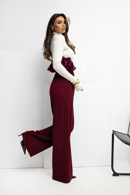 Bordo värvi spordipüksid