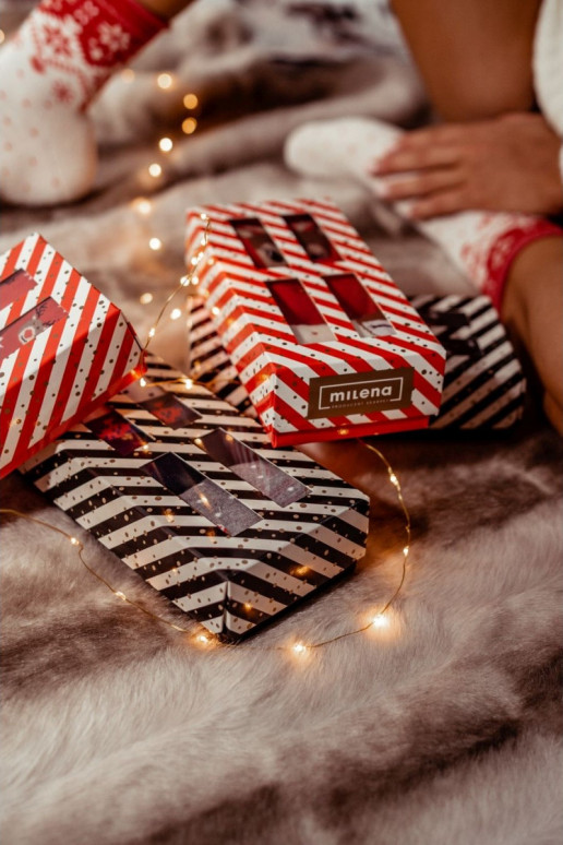  Świąteczny Skarpety 3 paar Pudełku