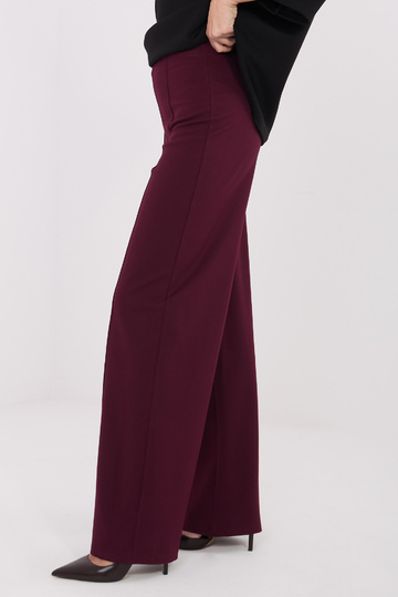 Bordoopunased püksid