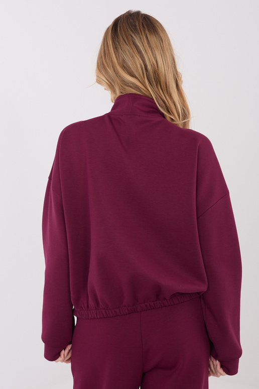 Bordoopunane kampsun