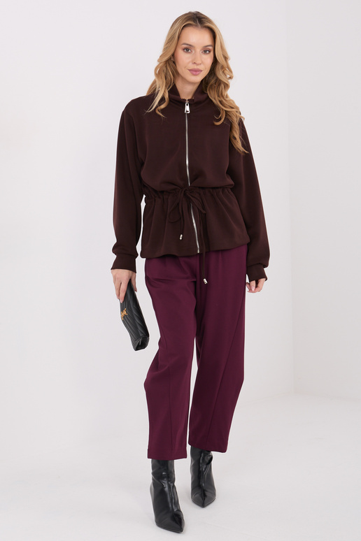 Tumedat pruun džemper MJ