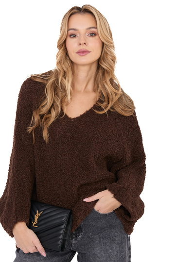 Tumedat pruunid kampsun 2