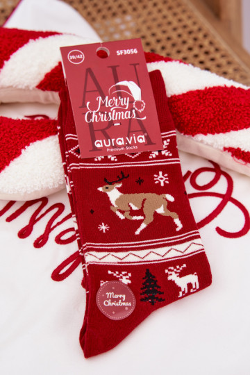 Skarpety  Christmas Biegnący  runased