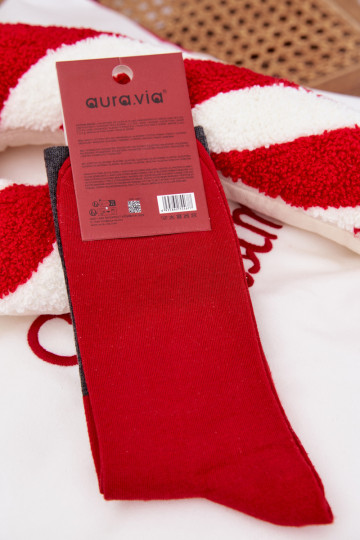 Skarpety  Christmas  I Śmiejącym Się Santa Clausem halli värvi 2