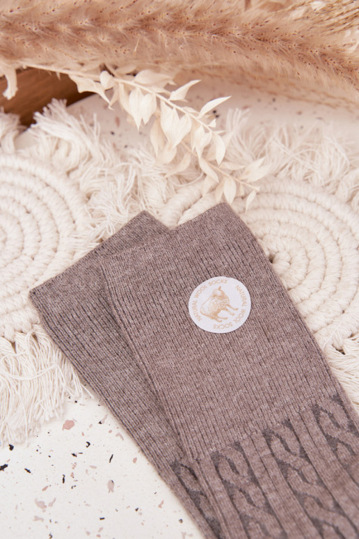 Długie Wełniane Sokid  Halli värvi