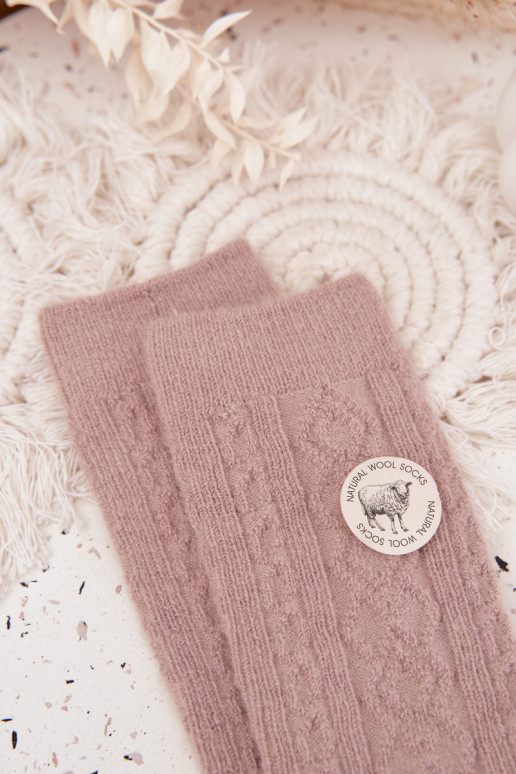 Sokid  Wełniane beeži värvi