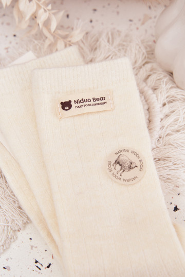 soojad Wełniane Sokid  Z Naszywką 