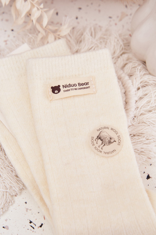 soojad Wełniane Sokid  Z Naszywką 