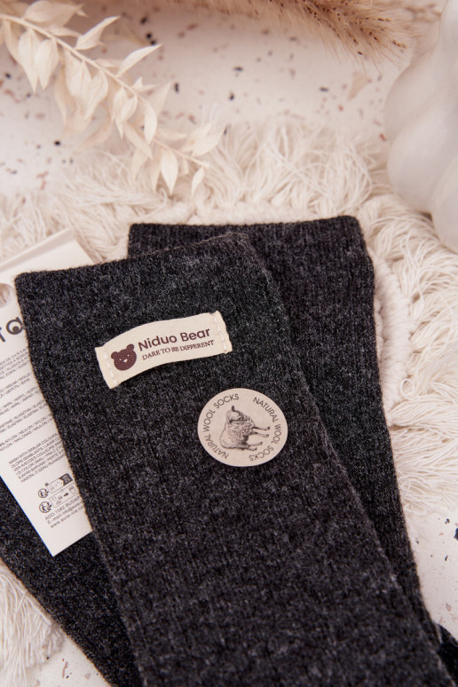 soojad Wełniane Sokid  Z Naszywką halli värvi