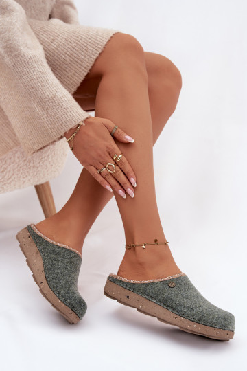 jalatsid kodujalatsid Plätud  Inblu ED000031 Rohelist värvi