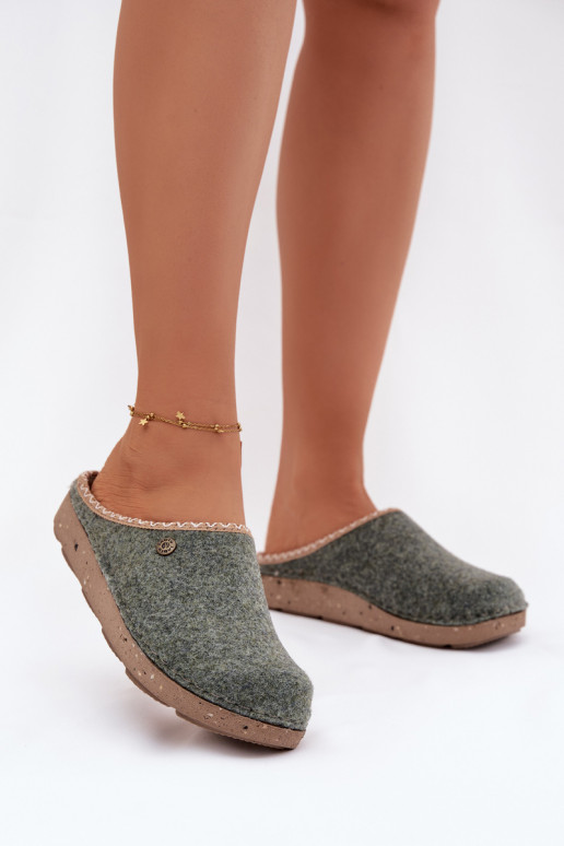 jalatsid kodujalatsid Plätud  Inblu ED000031 Rohelist värvi