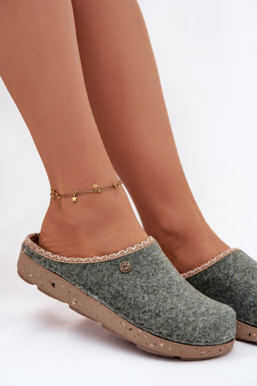 jalatsid kodujalatsid Plätud  Inblu ED000031 Rohelist värvi