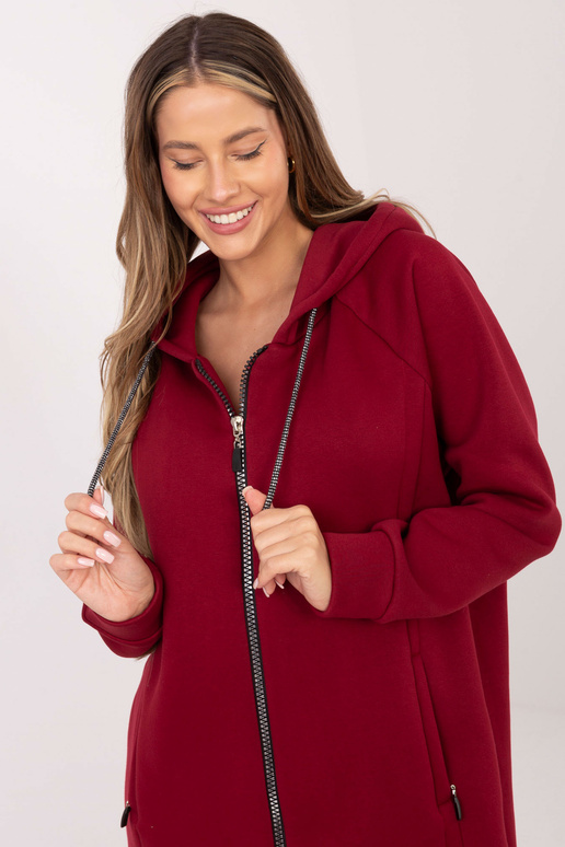 Bordo lukuga kampsun