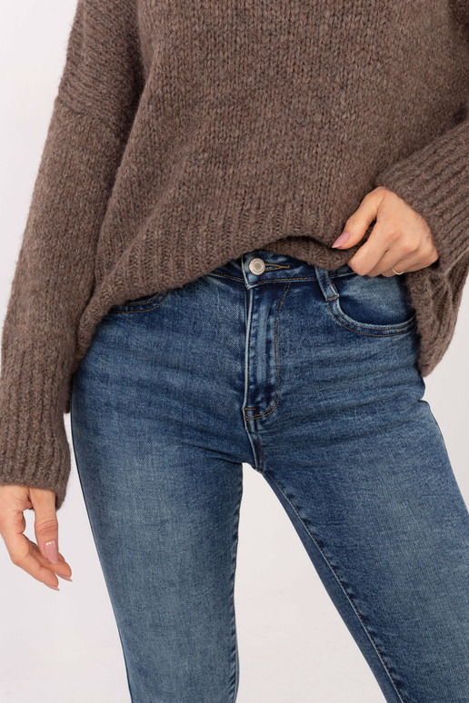 Tumesinised teksapüksid