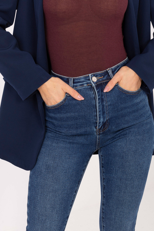 Tumesinised teksapüksid