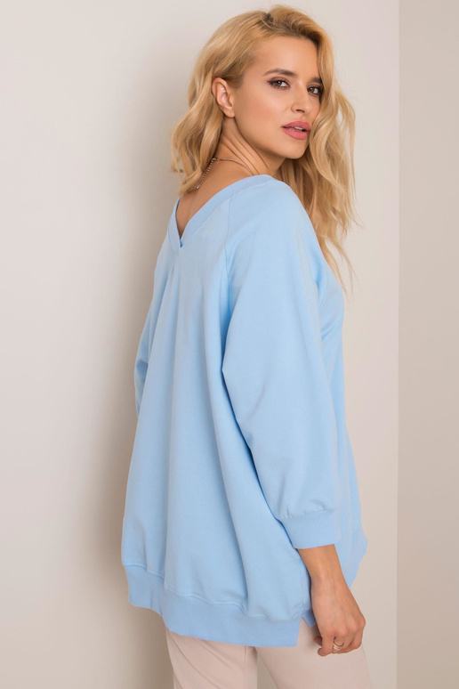 Sinine lukuga džemper