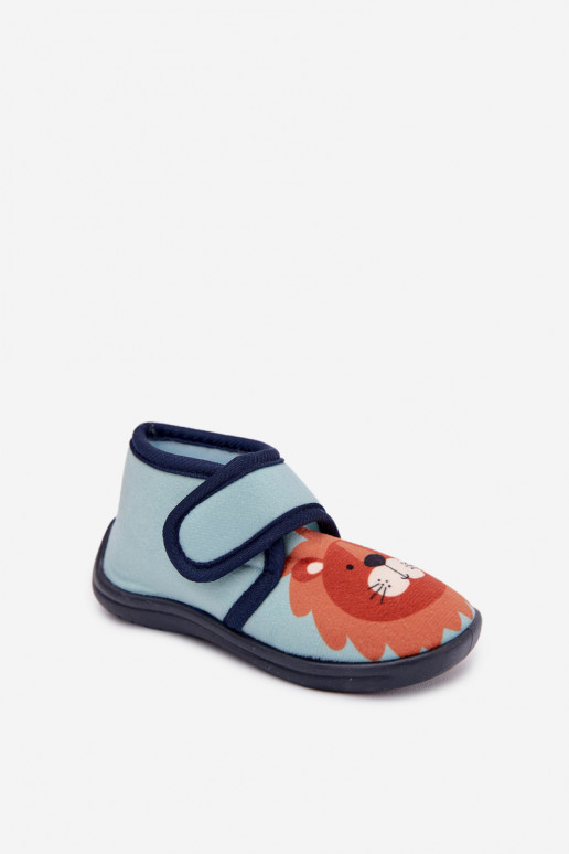 Plätud Laste jalanõud krõpsudega kinnitatav Sinist värvi Katline