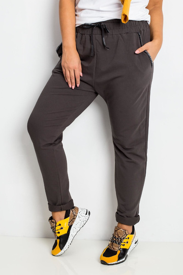 Spordipüksid tume khaki värvi 2