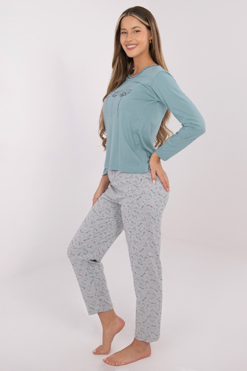 Kahekihiline roheline pidžaama 2