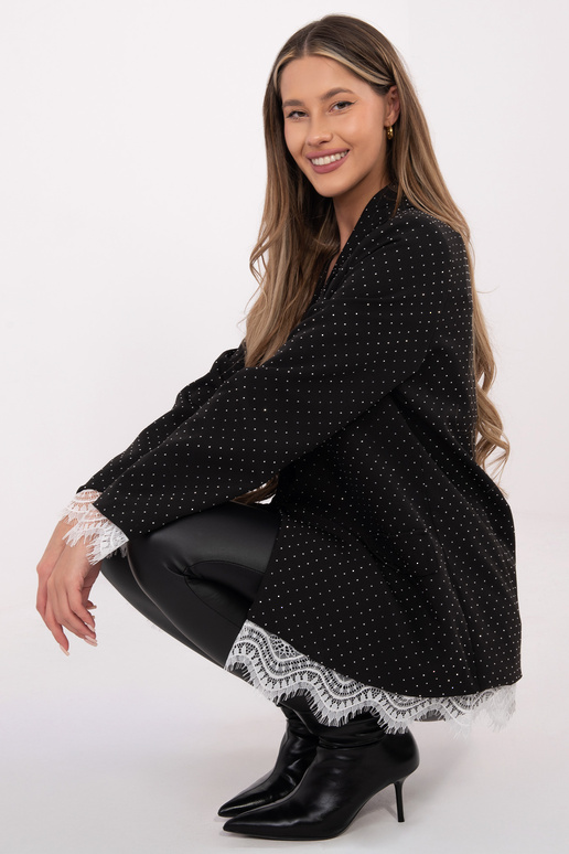 Meeste IT bleiser musta-hõbedane