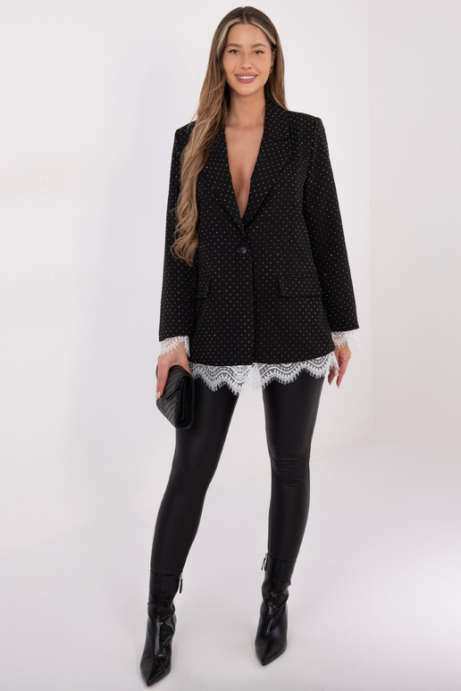 Meeste IT bleiser musta-hõbedane