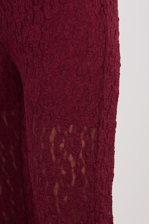 Punakasbordoopunased IT püksid