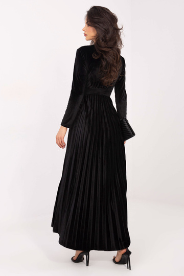 Must-hõbedane kleit 2