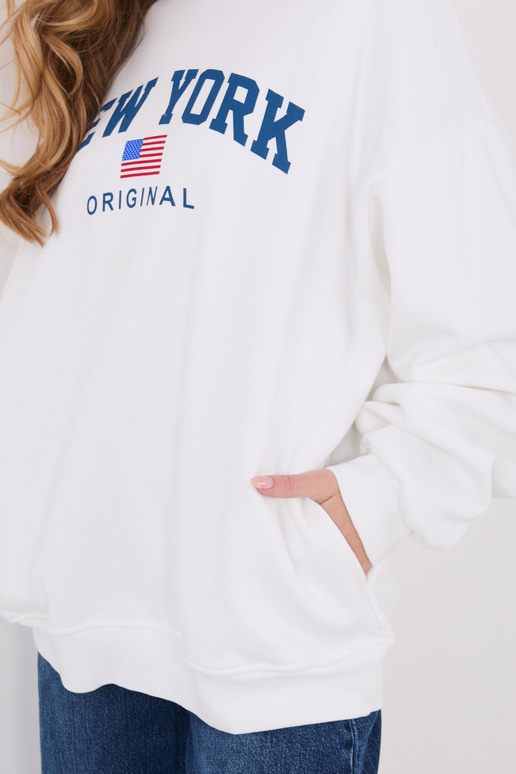 Naiselik jope ecru värvi