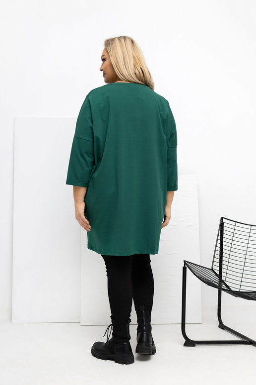 Tume rohelise värvi pluus