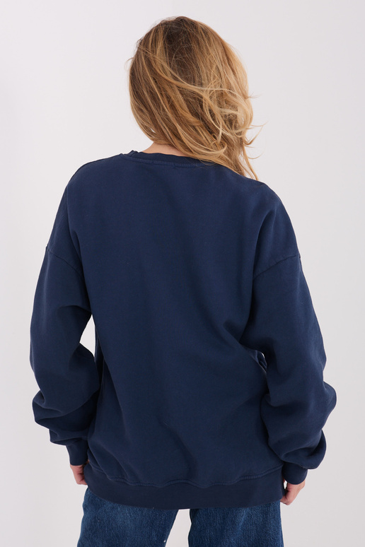 Sinine kapuutsiga kampsun