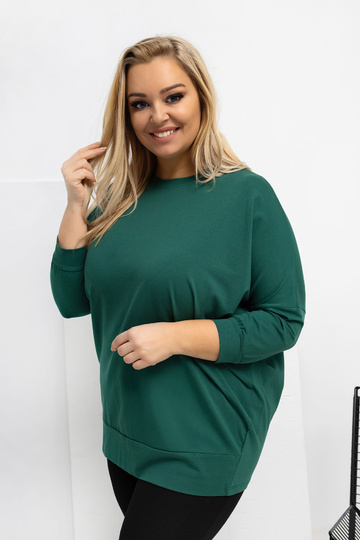 Tumesinine roheline pluus