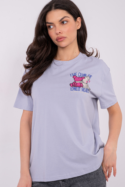 Hele lillaka värvusega T-särk