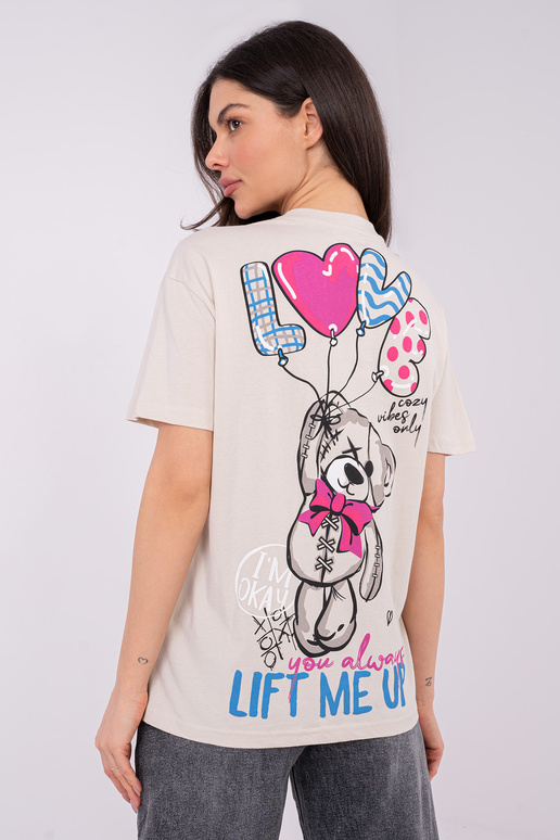 Hele liivakarva T-särk