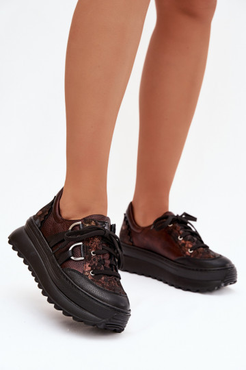    tüüpi jalanõud  platvormiga  06562-25 Czekoladowe