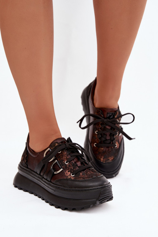    tüüpi jalanõud  platvormiga  06562-25 Czekoladowe