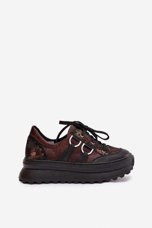    tüüpi jalanõud  platvormiga  06562-25 Czekoladowe