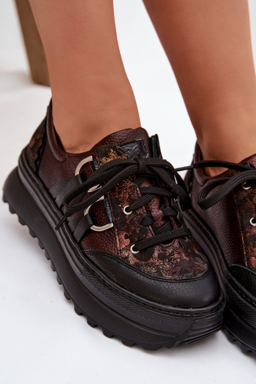    tüüpi jalanõud  platvormiga  06562-25 Czekoladowe